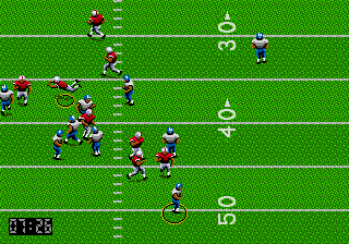 Скриншот игры Joe Montana Football